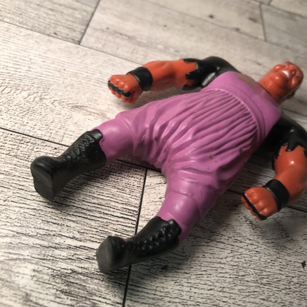 Bend-ems Toy Wrestling Action Figure 1995 Titan WWF Mabel Viscera Bid Daddy - Picture 5 of 9